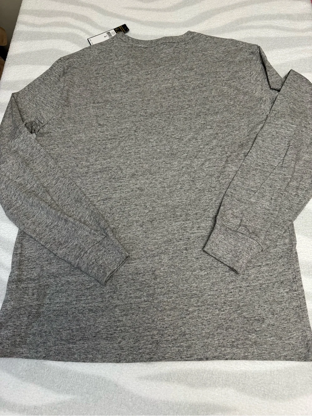 Polo by Ralph Lauren Gray Long-Sleeve Crewneck Shirt